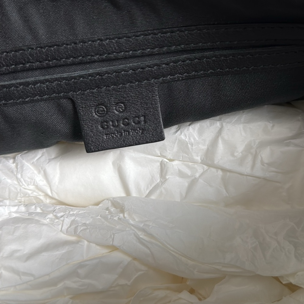 Gucci GG Guccissima Leather Boston Handbag-265697-Authentic-EUC - Picture 7 of 16